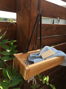 Cedar Shower Caddy-Indoor or Outdoor