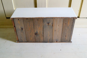 Rustic Bread Box  Recycled Wood , 20 x 7  x 10