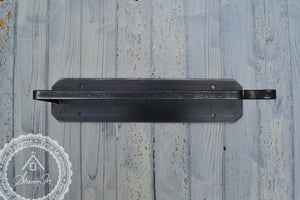 Industrial Style Steel Paper Towel Holder , Wall Mount or Under Cabinet Mount