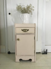 Load image into Gallery viewer, Night Table with Drawer , Vintage Style End Table