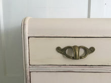 Charger l&#39;image dans la galerie, Table de nuit avec tiroir, table de bout de style vintage