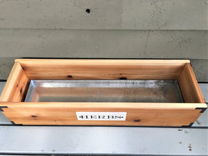 Large Balconey Planter with Drip Tray
