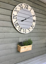 Load image into Gallery viewer, Wall Mounted Wood Planter Box for Herbs ,  Wood Planter with Tags