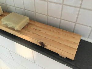 Porte-savon en bois de grange récupéré, sur mesure, sur mesure