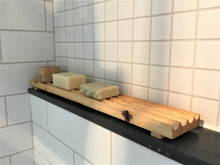 Load image into Gallery viewer, Reclaimed Barn Wood Soap Dish , Custom Sized , Custom Made