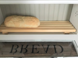 Baker's Bread Box , Removable Bread Rack, Farmhouse Style