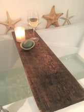 Load image into Gallery viewer, Reclaimed Barn Wood Bathtub Tray