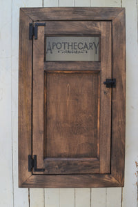 Porte et cadre de remplacement de style vintage pour armoire de toilette intégrée existante, porte à panneaux avec cadre
