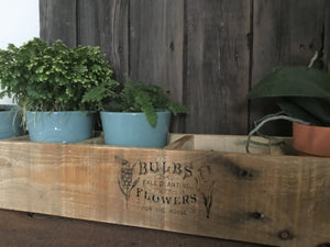 Wood Planter Box , Reclaimed Wood
