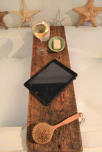 Load image into Gallery viewer, Reclaimed Barn Wood Bathtub Tray