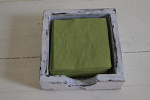 Load image into Gallery viewer, Wood Napkin Holder , Cocktail Napkin Size , Farmhouse Style